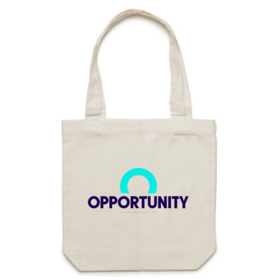 Opportunity Tote Bag | White Thumbnail