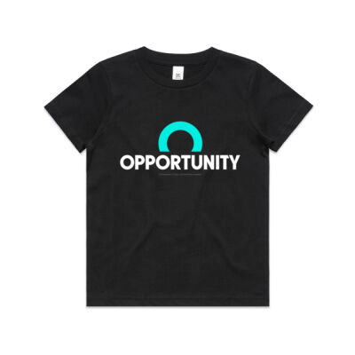 Opportunity T-Shirt | Black | Kids (2-6yr) Thumbnail