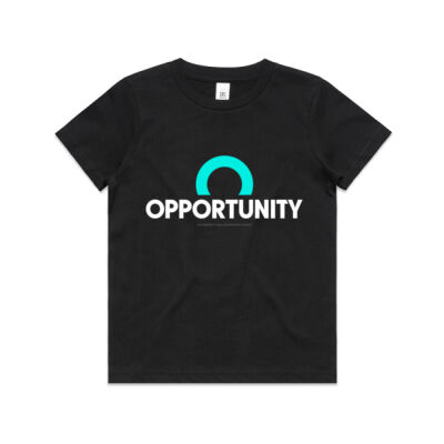 Opportunity T-Shirt | Black | Teens (8-16Yr) Thumbnail
