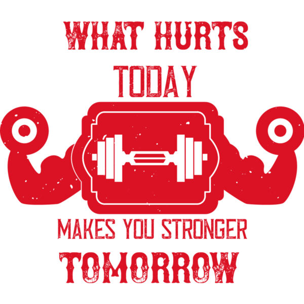 What hurts today makes you stronger tomorrow Thumbnail